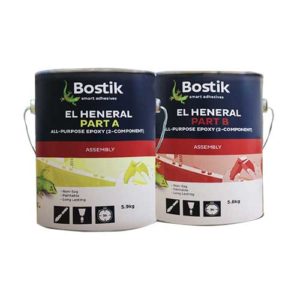 Bostik El Heneral Epoxy A&B 1 Liter for sale online 16408