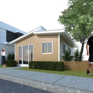 Prefabricated House sample perspective view 20690