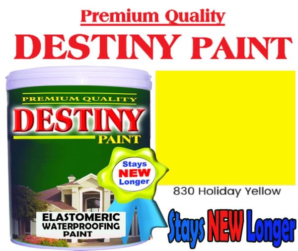 Destiny Holiday Yellow 1