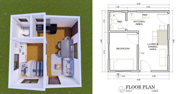 CATALOG - PHM 01 ONE BEDROOM Gray color (1)
